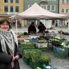 Ruth Endres aus Kolitzheim betreibt nun gemeinsam mit ihrer Schwester einen Stand beim Grünen Markt in Bad Neustadt.
