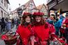 Fröhlich und ausgelassen feierten Tausende von Besuchern 500 Jahre Fasenacht in Rieneck.