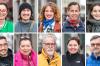 Was haltend diese zehn Menschen von den Wahlergebnissen? Von oben links: Maria Wernitz, Jakob Zeune, Hannah Eckert, Marc Jantzen und Rebekka Schüll. Von unten links: Marco Chianese, Sabine Pickardt, Alfred Obergfell, Steffi Ikas und Uwe Firschau.