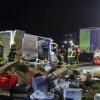 Die Autobahn bei Werneck wurde zum Schauplatz einer Tragödie. Ein Sprinter fuhr auf einen Lastwagen auf. Der Sprinter-Fahrer erlag seinen Verletzungen im Krankenhaus.