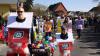 Beim Rosenmontagszug bekamen die Lutschpastillen tictac dank Mary Shoppings Beine.