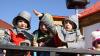 Bei strahlendem Sonnenschein feierten Tausende Faschingsfreude in Himmelstadt den Rosenmontagszug mit 50 bunten und oft originellen Gruppen.