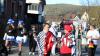 Beste Stimmung und strahlender Sonnenschein beim kleinen aber feinen Faschingszug am Rosenmontag durch Burgsinn