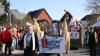 Bei strahlendem Sonnenschein feierten Tausende Faschingsfreude in Himmelstadt den Rosenmontagszug mit 50 bunten und oft originellen Gruppen.