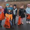 Veitshöchheimer Grundschüler bei der diesjährigen "putz.munter"-Sammlung.