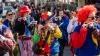 Finale mit allen Mitwirkenden. Ausverkaufte Mainfrankensäle bei "Fastnacht in Franken - Generalprobe" am Donnerstag Abend  20.02.25 in Veitshöchheim.