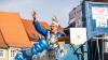 Finale mit allen Mitwirkenden. Ausverkaufte Mainfrankensäle bei "Fastnacht in Franken - Generalprobe" am Donnerstag Abend  20.02.25 in Veitshöchheim.