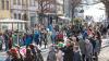 Finale mit allen Mitwirkenden. Ausverkaufte Mainfrankensäle bei "Fastnacht in Franken - Generalprobe" am Donnerstag Abend  20.02.25 in Veitshöchheim.