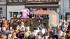 Finale mit allen Mitwirkenden. Ausverkaufte Mainfrankensäle bei "Fastnacht in Franken - Generalprobe" am Donnerstag Abend  20.02.25 in Veitshöchheim.