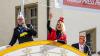 Finale mit allen Mitwirkenden. Ausverkaufte Mainfrankensäle bei "Fastnacht in Franken - Generalprobe" am Donnerstag Abend  20.02.25 in Veitshöchheim.