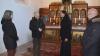 Alice Düchs, Bernhard Weigand und Pfarrer Stephan Frank dankten dem Gastprediger, Bruder Konrad Schlattmann für seine Bereitschaft, die Stundengebete in der Klosterkirche mitzugestalten.