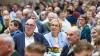 Mit "Politik und guter Laune" verbringen rund 900 Menschen am Freitag 07.03.25 einen gemeinsamen Jubiläumsabend 30. CSU-Starkbieranstich in der Höllberghalle in Kürnach. Der Festredner war 2025 Dr. Florian Herrmann, MdL, Leiter der Bayerischen Staatskanzlei, bei übervoller Halle.