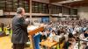 Mit "Politik und guter Laune" verbringen rund 900 Menschen am Freitag 07.03.25 einen gemeinsamen Jubiläumsabend 30. CSU-Starkbieranstich in der Höllberghalle in Kürnach.