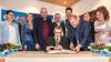Mit "Politik und guter Laune" verbringen rund 900 Menschen am Freitag 07.03.25 einen gemeinsamen Jubiläumsabend 30. CSU-Starkbieranstich in der Höllberghalle in Kürnach.