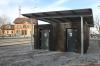 Wegen Vandalismus sind derzeit die beiden Türen zu den Toiletten am Wangener Busbahnhof nach wie vor geschlossen. Das soll sich bald ändern.