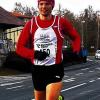 Über drei Minuten Vorsprung: Uwe Bäuerlein vom TSV Staffelstein gewann deutlich den Scheßlitzer Osterlauf.