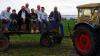Hab mein Wagen voll geladen: Schon mal Platz genommen auf einem Holzladewagen von 1957 haben die Oldtimerfreunde mit (v. li.) Vorsitzendem Reinhard Derra mit Söhnchen Niklas, Walter Mackert, Josef Schorn, Hermann Ciopala, Toni Büttner, Stefan Böhmer und Erwin Zahner.