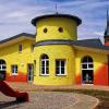 Nicht umumstritten: Zumindest in der Bauphase gab es Diskussionen über die Architektur der neuen Kindertagesstätte.