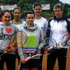 Verdiente Sieger: Überlegen sicherten sich die Damen am vergangenen Sonntag beim TC Kasendorf verdient die Meisterschaft (v.li.): Julia Fischer, Marieluisa Dück, Julia Wimmer, Svenja Schütz, Paula Karnoll, Tanja Gahn. Es fehlen Vera Nemcova und Lisa Diroll.