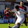 Schussstark: Auch auf eine gute Leistung von Erbil Demirel (hier im Zweikampf mit Timo Gebhart vom 1. FC Nürnberg ) wird es ankommen, damit der FC Lichtenfels gegen den TSV Hirschaid erfolgreich in die neue Bezirksligasaison startet.