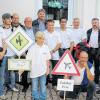 Stiller Protest: Die Mitglieder der Modellfluggruppe Phönix hoffen weiter auf eine freie Zufahrt zu ihrem Modellflugplatz.