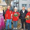 Fühlen sich im Gottesgarten wie Zuhause: Diese Urlauber wurden für ihre jahrzehnte lange Treue zur Badstadt ausgezeichnet.