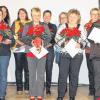 Großes Dankeschön: HPZ-Gesamtleiterin Maria Wiehle und Diözesan-Caritasdirektor Gerhard Öhlein (v. li.) ehrten zahlreiche HPZ-Mitarbeiter für ihr langjähriges Engagement.