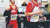 Gut in Szene gesetzt: Als Gesamtachter wurde Uwe Bäuerlein (re.) vom TSV Staffelstein beim Kaiserdomlauf Zweiter der M30.