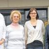 Freudiger Moment: Die Anerkennung des Lichtenfelser Klinikums als drittes Zentrum für Adipositaschirurgie in Nordbayern, darüber freuen sich, von links: Privatdozent Dr. Bernd Greger, Angelika Negwer, Anna Schmudde und Geschäftsführer Michael Jung.