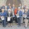 Erinnern an ersten Gang vor den Tisch des Herren: Vor 60 beziehungsweise 65 Jahren feierten die diesjährigen Diamantenen und Eisernen Konfirmanden ihre Konfirmation in der Christuskirche.