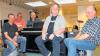 Fünf gestandene Musiker und eine neue Band: Xaver Tremel, Hans Witt, Dieter Burkhardt, Heinrich Schulze und Peter Lachner (v.li.) sind die „Mayor Lenzes“.