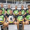 Zuversichtlich: Die Mannschaft der SG TS Lichtenfels/Grub spielt in der Bayernliga-Saison 2014/15 mit (hinten v. li.) Sebastian Schyma, Felix Willmer, Fabian Horn, Florian Trolp, Bastian Markgraf, Hannes Hofmann, Jannis Meyer, (vorne v. li.) Tassilo Jacobitz, Max Huber, Marius Weisser und André Dehler. Es fehlt: Philipp Lamberti.