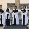 Das bulgarische „Angelicus Ensemble“: Er überzeugte in der St. Michael-Kirche mit einem stimmgewaltigen Auftritt.
