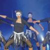 Sorgen für Unterhaltung in den Tanzpausen: „Dance4Fun“ aus Mitwitz, hier bei ihrem Auftritt “Geister und Dämonen“.