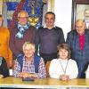 Vorfreude: Auch im neuen Jahr wird der Kulturverein von Altenkunstadt mit (vorne, v. li.) Andrea Müller, Walter Limmer, Martina Mätzke, Ingrid Zapf, (hinten, v. li.) Dieter Radziej, Max Vogler, Vorsitzendem Robert Hümmer und 2. Vorsitzendem Otto Schuhmann ein interessantes Programm bieten.