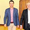 Erläuterten das Konjunkturprogramm der Stadt: Hauptamtsleiter Manfred Diller, Erster Bürgermeister Andreas Hügerich und Stadtkämmerer Johann Pantel (v.li.).