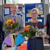 Jetzt haben sie Zeit für Sport und Kultur: Rektor Jürgen Jäger und Lehrerin Maria Würker gehen in den Ruhestand. Bürgermeister Bernhard Storath (li.) und Schulrat Norbert Hauck (re.) danken ihnen für ihr jahrelanges Engagement.