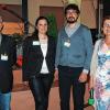 Freuen sich über eine gelungene Neuauflage des Fachtags: (v.l.)   Dr. med. Oliver Kratz, Dr. Nataša Luz (Landratsamt), Dr. Patrick Fornaro und Dr. Anja Grottker (Landratsamt).