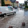 Bei einem Unwetter am Dienstagnachmittag wurde der Plan in Burgkunstadt völlig überflutet.
