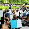Zu einer Sommerserenade mit Picknick im Park hatte die Marktgemeinde Mitwitz anlässlich der Feierlichkeiten zum 750-jährigen Jubiläum eingeladen. Für einen musikalischen Hochgenuss sorgte hierbei der Musikverein Marktzeuln unter der Leitung von Christian Stenglein.