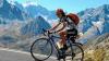 Julius Gärtner trainiert auch im Urlaub, wie hier in den französischen Alpen am berühmten „Col du Galibier“.