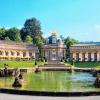 Eremitage: Blick auf den Sonnentempel.