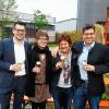 Die Familie Leikeim führt das Altenkunstadter Brauhaus bereits in fünfter Generation (v. re.): Andreas, Christine, Anna und Bastian Leikeim.