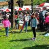 Kinder kamen beim 20. Brunnenfest des Obst- und Gartenbauvereins Pfaffendorf voll auf ihre Kosten. Bunte Spiel- und Vergnügungsangebote ließen keine Langeweile aufkommen.