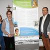 Informieren über die Ausstellung und das Rahmenprogramm: (v. li.) Annemie Dietz, Stadtarchivarin Christine Wittenbauer, Maria Hollering-Hamers sowie Joachim und Martina Wegner vom Evangelischen Bildungswerk.