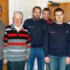 Treue Mitglieder und neue Beisitzer bei der Freiwilligen Feuerwehr Burgberg (v. li.): Bernd Krauß, Winfried Weinbeer, Markus Barnikel, Hans-Werner Heinkelmann, Oliver Günthner, Stefan Nahr.