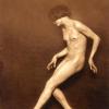 Gewagt: Claire Bauroff, die kaum noch bekannte Schwester von Friedrich Baur machte als Tänzerin, Schauspielerin und Aktmodell von sich reden.