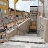 Die Bahnsteige in Zapfendorf sind per Treppe und bald mit dem Aufzug erreichbar. Auf der Seite des Gewerbegebiets soll eine Rampe entstehen.