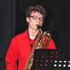 Tobias Rießner am Saxophon. Jetzt hat der junge Musiker das begehrte „D3“-Abzeichen abgelegt.