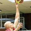 Jonas Espach  war mit 17 Punkten Topscorer der Staffelsteiner. Die Niederlage gegen die DJK Bamberg II konnte er aber nicht verhindern.